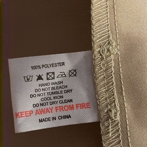 Pretty little Thing Sz 10 satin look cocktail backless dress - Picture 8 of 8